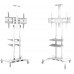 Подставка для телевизора Onkron TS1881 белый 50"-86" макс.90.9кг напольный мобильный