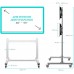 Подставка для телевизора Onkron FSPRO2L-22 серебристый 40"-55" макс.200кг напольный мобильный