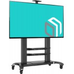 Подставка для телевизора Onkron TS2811 черный 60"-100" макс.147.8кг напольный мобильный