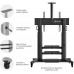 Подставка для телевизора Onkron TS2811 черный 60"-100" макс.147.8кг напольный мобильный