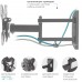 Кронштейн для телевизора Kromax OPTIMA-214 черный 20"-43" макс.30кг настенный поворотно-выдвижной и наклонный