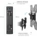 Кронштейн для телевизора Kromax OPTIMA-414 черный 20"-55" макс.30кг настенный поворотно-выдвижной и наклонный