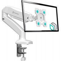 Кронштейн для мониторов Onkron G80W белый 13"-32" макс.8кг настольный поворот и наклон верт.перемещ.