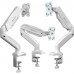 Кронштейн для мониторов Onkron G80W белый 13"-32" макс.8кг настольный поворот и наклон верт.перемещ.