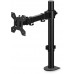 Кронштейн для мониторов ЖК Buro BU-M051-M черный 17"-32" макс.8кг крепление к столешнице поворот и наклон