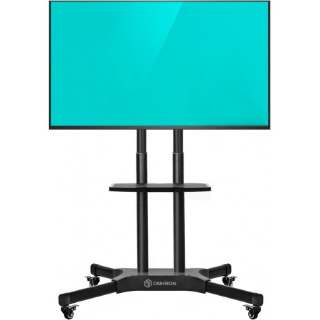 Подставка для телевизора Onkron TS1351 черный 32"-65" макс.50кг напольный мобильный