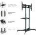 Подставка для телевизора Onkron TS1351 черный 32"-65" макс.50кг напольный мобильный