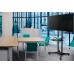 Подставка для телевизора Onkron TS1351 черный 32"-65" макс.50кг напольный мобильный