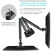 Кронштейн для мониторов Onkron G200 черный 13"-32" макс.18кг настольный поворот и наклон верт.перемещ.
