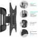 Кронштейн для телевизора Onkron M2S черный 17"-43" макс.35кг настенный поворот и наклон