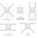 Кронштейн для телевизора Onkron M4 белый 32"-65" макс.35кг настенный поворот и наклон