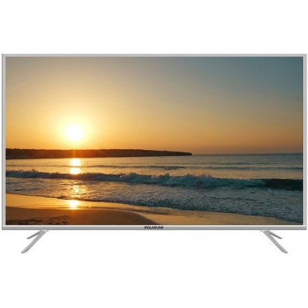 Телевизор LED PolarLine 65" 65PU51TC-SM серебристый 4K Ultra HD 50Hz DVB-T DVB-T2 DVB-C WiFi Smart TV (RUS)