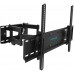 Кронштейн для телевизора Kromax PIXIS-XL-2 черный 40"-90" макс.50кг настенный поворот и наклон
