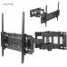 Кронштейн для телевизора Kromax PIXIS-XL-2 черный 40"-90" макс.50кг настенный поворот и наклон