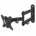 Кронштейн для телевизора Onkron R4 черный 10"-32" макс.25кг настенный поворот и наклон