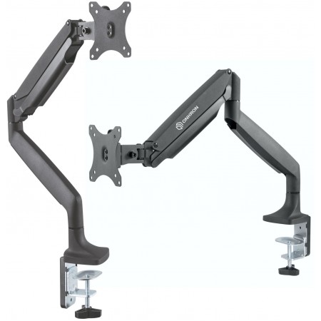 Кронштейн для мониторов Onkron G100 белый 13"-32" макс.9кг настольный поворот и наклон верт.перемещ.