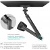Кронштейн для мониторов Onkron G100 белый 13"-32" макс.9кг настольный поворот и наклон верт.перемещ.