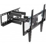 Кронштейн для телевизора Kromax OPTIMA-409 черный 32"-65" макс.45кг настенный поворотно-выдвижной и наклонный