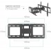 Кронштейн для телевизора Kromax OPTIMA-409 черный 32"-65" макс.45кг настенный поворотно-выдвижной и наклонный