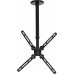 Кронштейн для телевизора Cactus CS-CP07 черный 23"-55" макс.45кг потолочный поворот и наклон