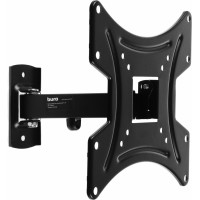 Кронштейн для телевизора Buro FL1S черный 20"-48" макс.15кг настенный поворот и наклон