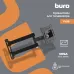 Кронштейн для телевизора Buro FL2S черный 15"-29" макс.12кг настенный поворотно-выдвижной и наклонный