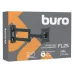 Кронштейн для телевизора Buro FL2S черный 15"-29" макс.12кг настенный поворотно-выдвижной и наклонный