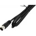 Антенна телевизионная Gal AR-460 25дБ активная черный каб.:1.5м