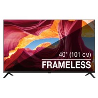 Телевизор LED Hyundai 40" H-LED40BT4100 Frameless черный FULL HD 60Hz DVB-T2 DVB-C DVB-S2