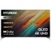 Телевизор QLED Hyundai 55" H-LED55QBU7500 Android TV Frameless черный 4K Ultra HD 60Hz DVB-T DVB-T2 DVB-C DVB-S DVB-S2 USB WiFi Smart TV