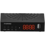 Ресивер DVB-T2 Starwind CT-240 черный