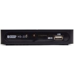 Ресивер DVB-T2 Сигнал Эфир HD-222 черный