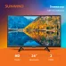 Телевизор LED SunWind 24" SUN-LED24XB203 черный HD 60Hz DVB-T DVB-T2 DVB-C DVB-S DVB-S2 USB