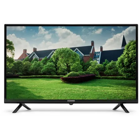 Телевизор LED Starwind 32" SW-LED32BG202 Slim Design черный HD 60Hz DVB-T DVB-T2 DVB-C DVB-S DVB-S2 USB