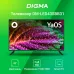 Телевизор LED Digma 43" DM-LED43SBB31 Яндекс.ТВ черный FULL HD 60Hz DVB-T DVB-T2 DVB-C DVB-S DVB-S2 USB WiFi Smart TV
