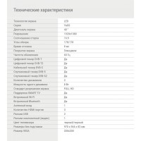 Телевизор LED Digma 40" DM-LED40SBB31 Яндекс.ТВ черный/черный FULL HD 60Hz DVB-T DVB-T2 DVB-C DVB-S DVB-S2 USB WiFi Smart TV