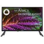 Телевизор LED Digma 24" DM-LED24SBB31 Яндекс.ТВ черный HD 60Hz DVB-T DVB-T2 DVB-C DVB-S DVB-S2 USB WiFi Smart TV