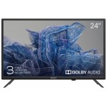 Телевизор LED Kivi 24" 24H550NB черный HD 60Hz DVB-T2 DVB-C