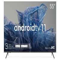 Телевизор LED Kivi 55" 55U750NB черный 4K Ultra HD 60Hz DVB-T2 DVB-C USB WiFi Smart TV
