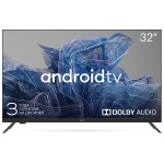 Телевизор LED Kivi 32" 32H740NB черный HD 60Hz DVB-T2 DVB-C USB WiFi Smart TV