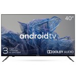 Телевизор LED Kivi 40" 40F740NB черный FULL HD 60Hz DVB-T2 DVB-C WiFi Smart TV