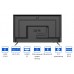 Телевизор LED Kivi 50" 50U740NB черный 4K Ultra HD 60Hz DVB-T2 DVB-C USB WiFi Smart TV
