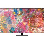 Телевизор QLED Samsung 75" QE75Q80BAUXCE Series 8 серебристый 4K Ultra HD 120Hz DVB-T2 DVB-C DVB-S2 USB WiFi Smart TV (RUS)