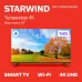Телевизор LED Starwind 43" SW-LED43UG403 Яндекс.ТВ Frameless черный 4K Ultra HD 60Hz DVB-T DVB-T2 DVB-C DVB-S DVB-S2 USB WiFi Smart TV