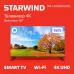 Телевизор LED Starwind 50" SW-LED50UG403 Яндекс.ТВ Frameless черный 4K Ultra HD 60Hz DVB-T DVB-T2 DVB-C DVB-S DVB-S2 USB WiFi Smart TV