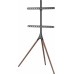 Подставка для телевизора Cactus CS-ST1246BKWN черный/орех 45"-65" макс.32кг напольный