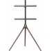 Подставка для телевизора Cactus CS-ST1246BKWN черный/орех 45"-65" макс.32кг напольный