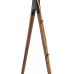 Подставка для телевизора Cactus CS-ST1247BKWN черный/орех 49"-70" макс.40кг напольный
