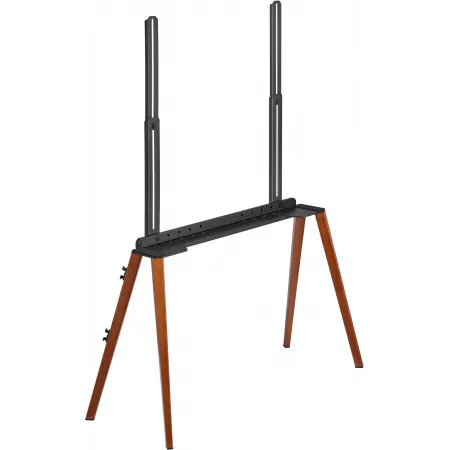Подставка для телевизора Cactus CS-ST3646BKWN черный/орех 49"-75" макс.40кг напольный