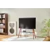 Подставка для телевизора Cactus CS-ST3647BKWN черный/орех 49"-75" макс.40кг напольный